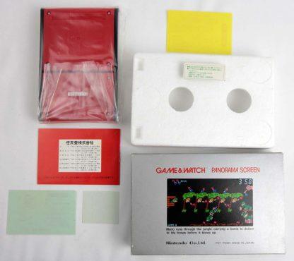 Mario's Bombs Away Panorama Nintendo Game & Watch