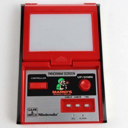Mario's Bombs Away Panorama Nintendo Game & Watch