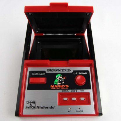 Mario's Bombs Away Panorama Nintendo Game & Watch