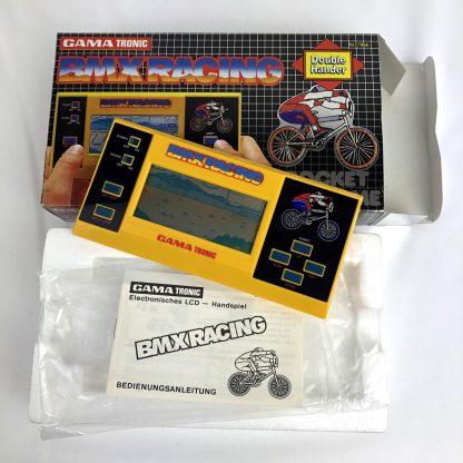 BMX Racing GAMAtronic 1984 LCD Game Boxed (German)