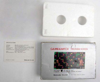 Nintendo Game & Watch 1983 Panorama Donkey Kong JR Tray Instructions CJ-93 - Image 2