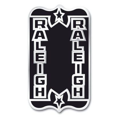 Silver Raleigh Grifter Seat Tube Decal 1