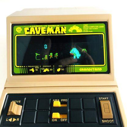 Grandstand Caveman Tabletop Electronic Arcade Game LED 1982 - Image 6