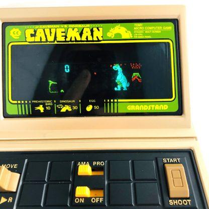 Grandstand Caveman Tabletop Electronic Arcade Game LED 1982 - Image 7