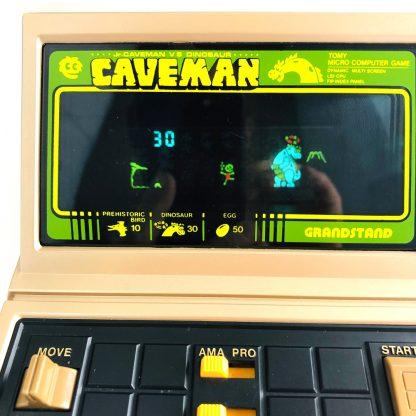 Grandstand Caveman Tabletop Electronic Arcade Game LED 1982 - Image 8